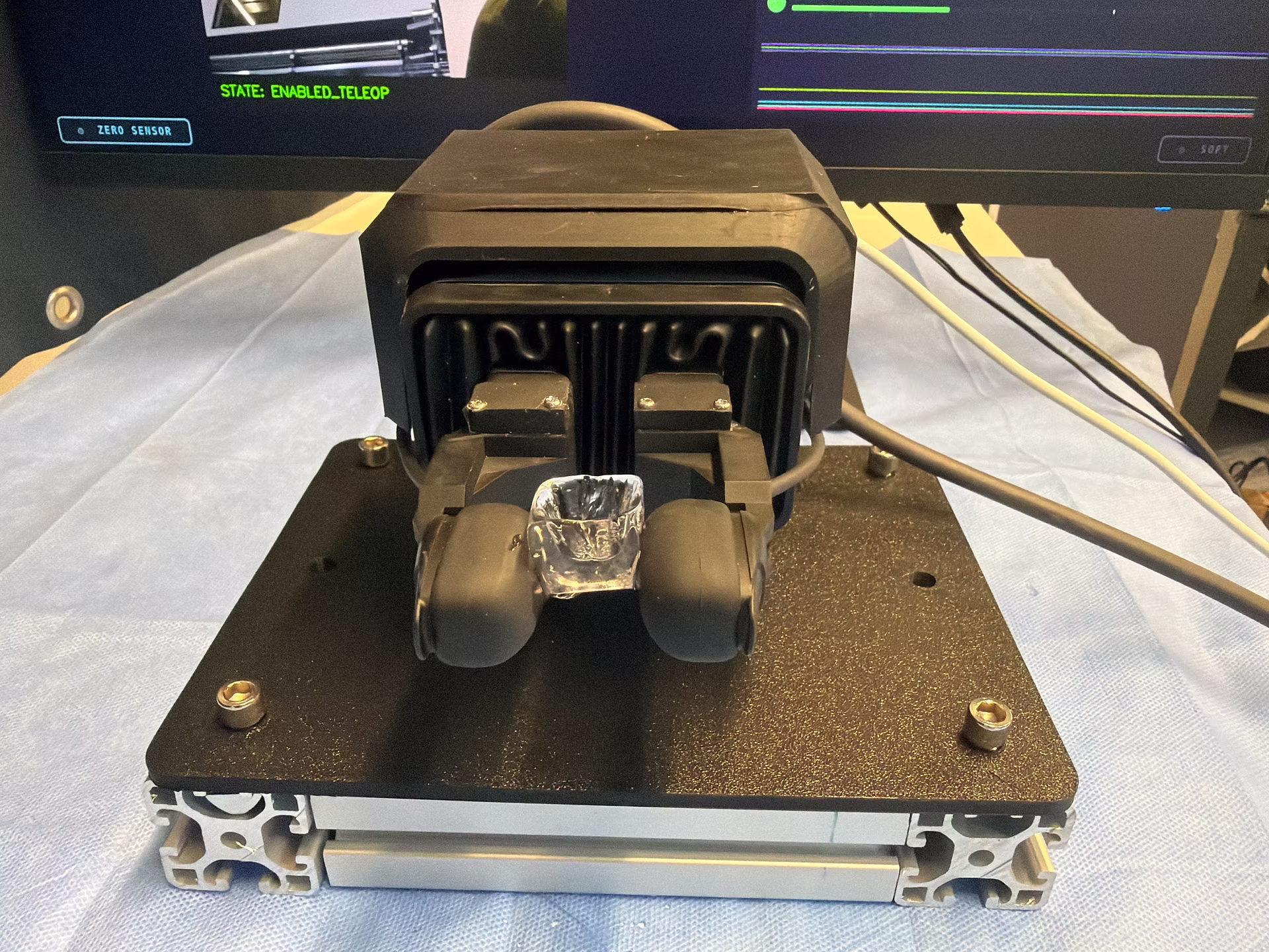 Robotic calibration and tactile-data testing setup Touchlab