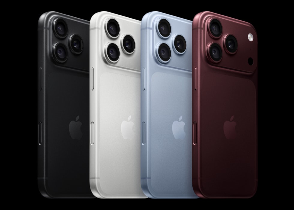 Лінійка кольорів iPhone 18 Pro.