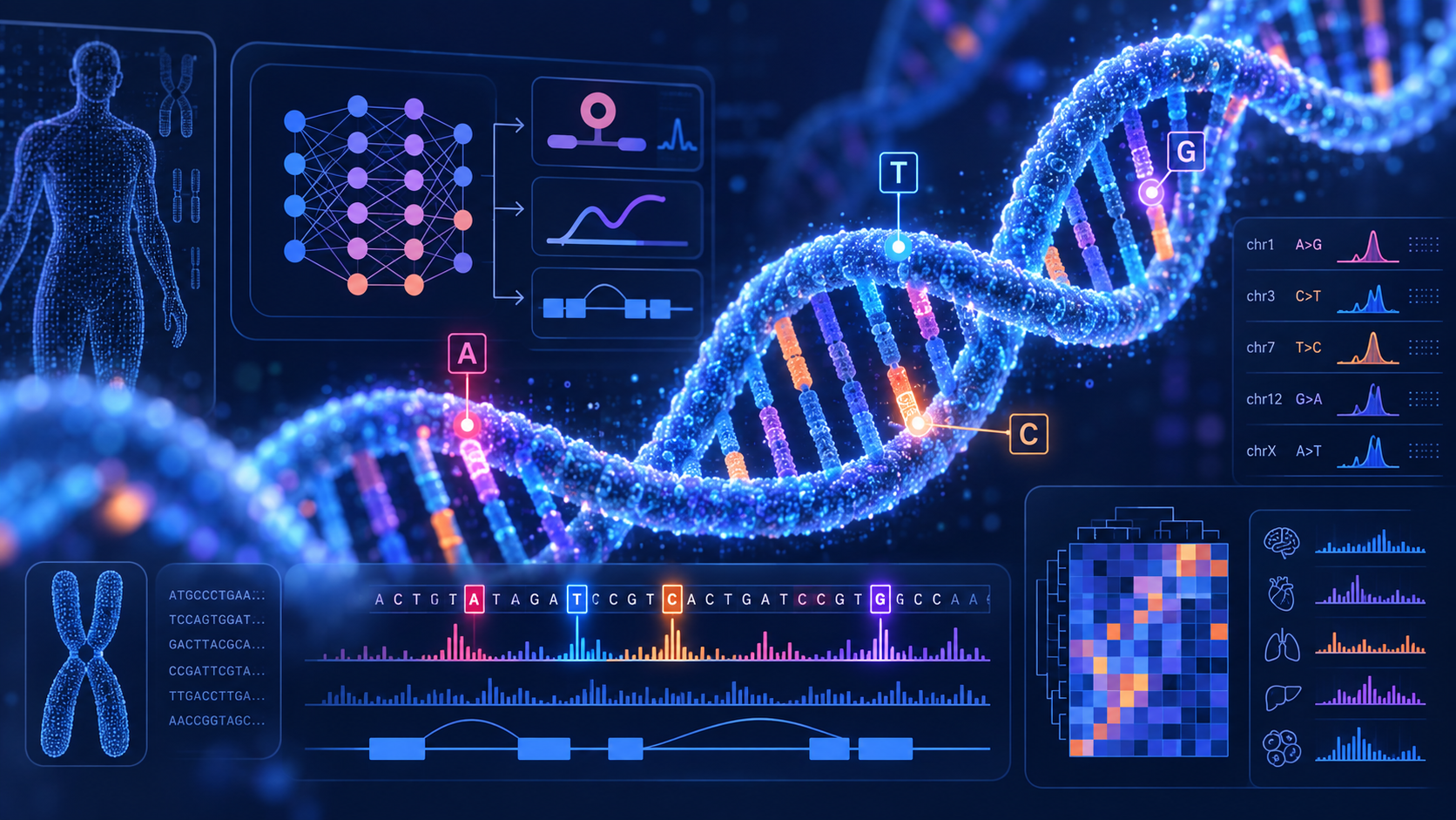 DeepMind створила AlphaGenome Atlas: AI прорахував 9 млрд можливих змін людської ДНК
